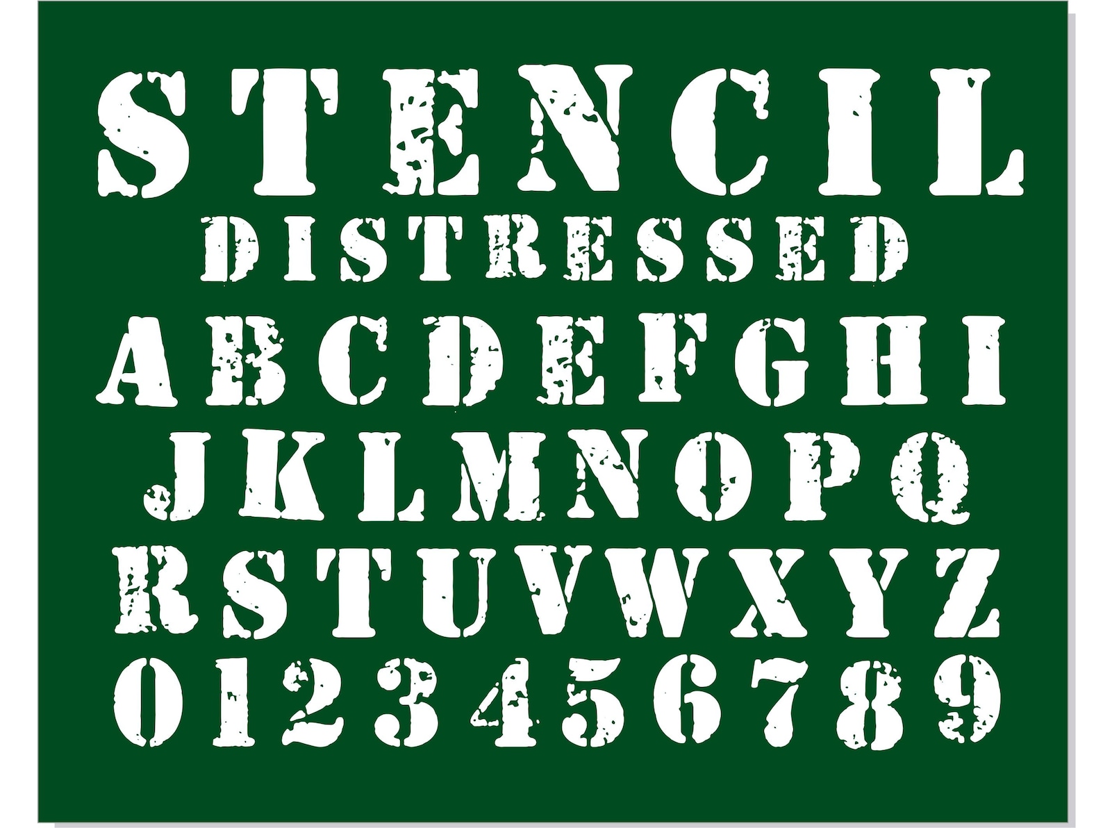 Rori Printable Font Stencil Rori Printable Font Stencil