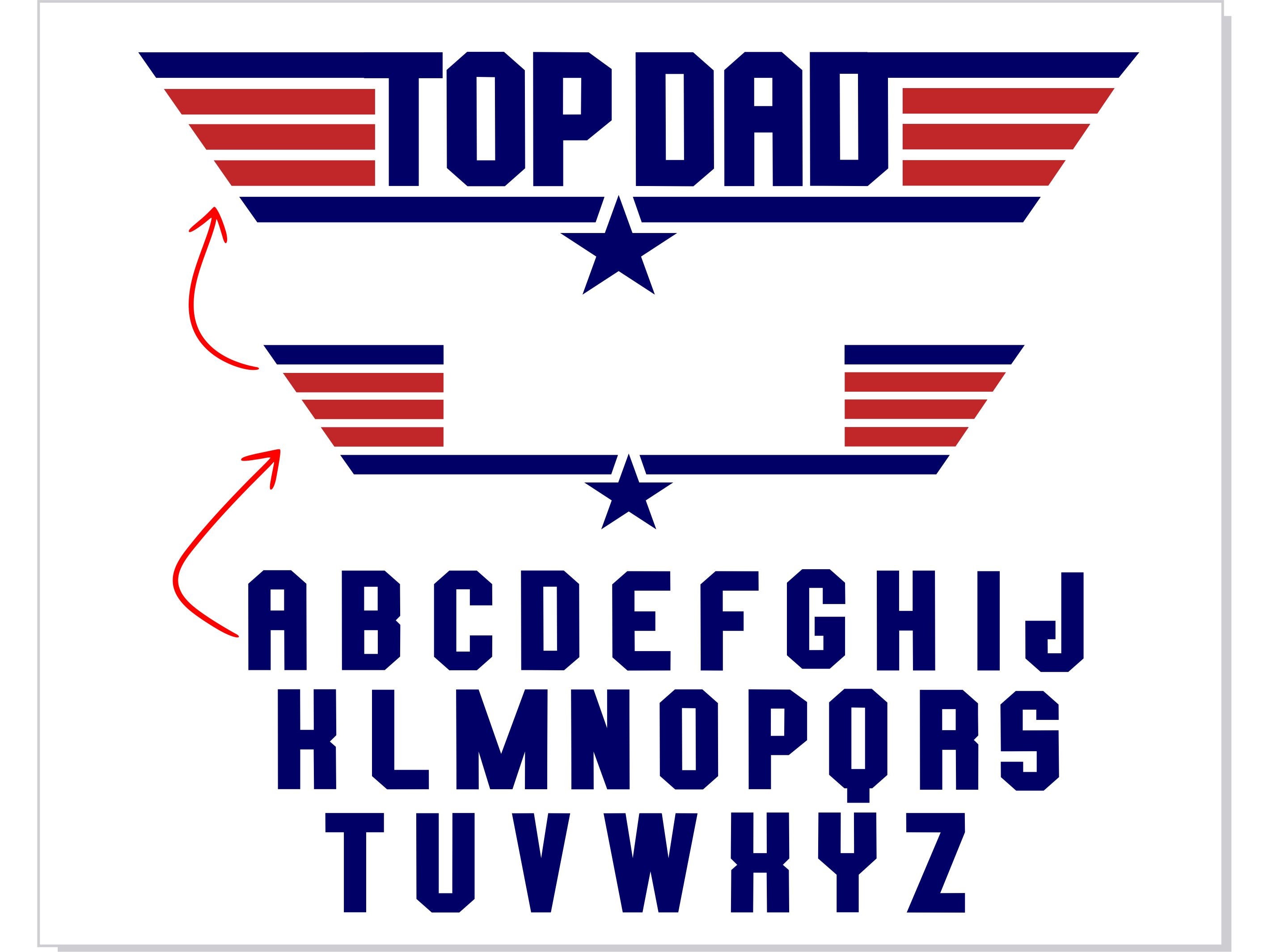 Top Gun Logo Without Words