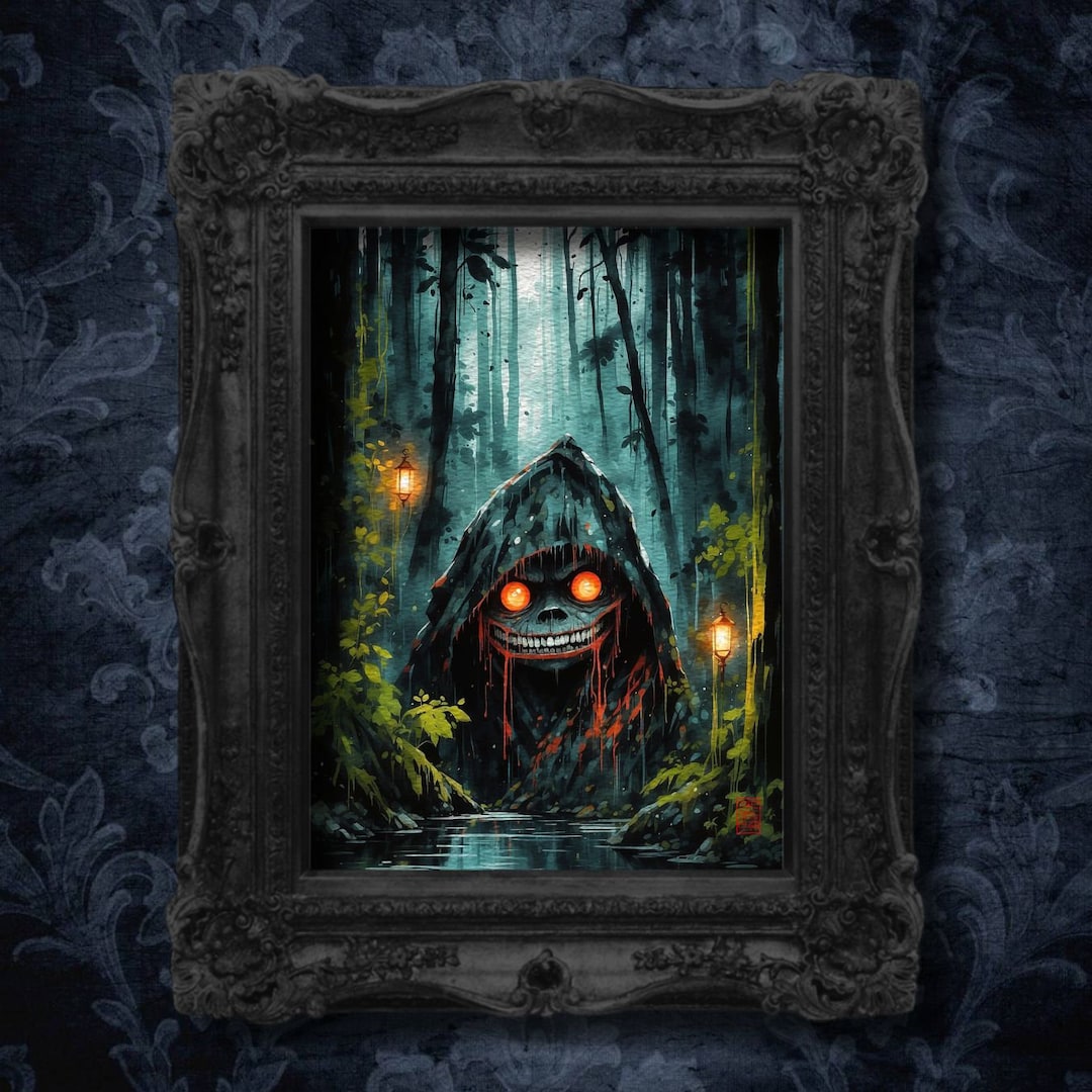 Yokai Print Etsy Yokai Print Etsy