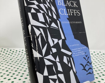 The Black Cliffs by Gunnar Gunnarsson vintage hardcover