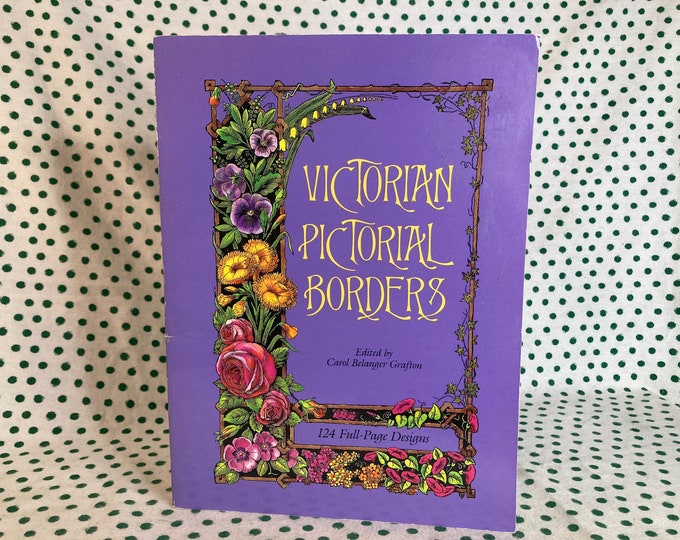 Victorian Pictorial Borders 124 Full-page Designs Softcover - Etsy