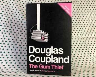 SIGNED Douglas Coupland -The Gum Thief hardcover set with hard sleeve