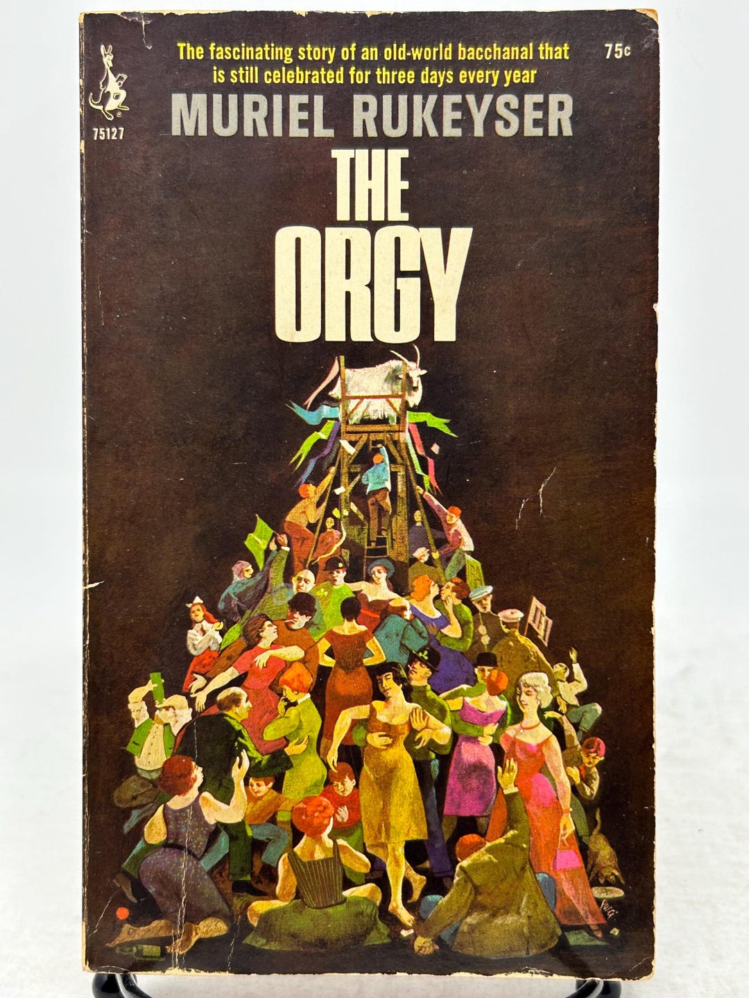 The Orgy by Muriel Rukeyser Vintage Paperback Book 1966 Etsy