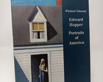 Edward Hopper Portraits of America by Wieland Schmied hardcover book