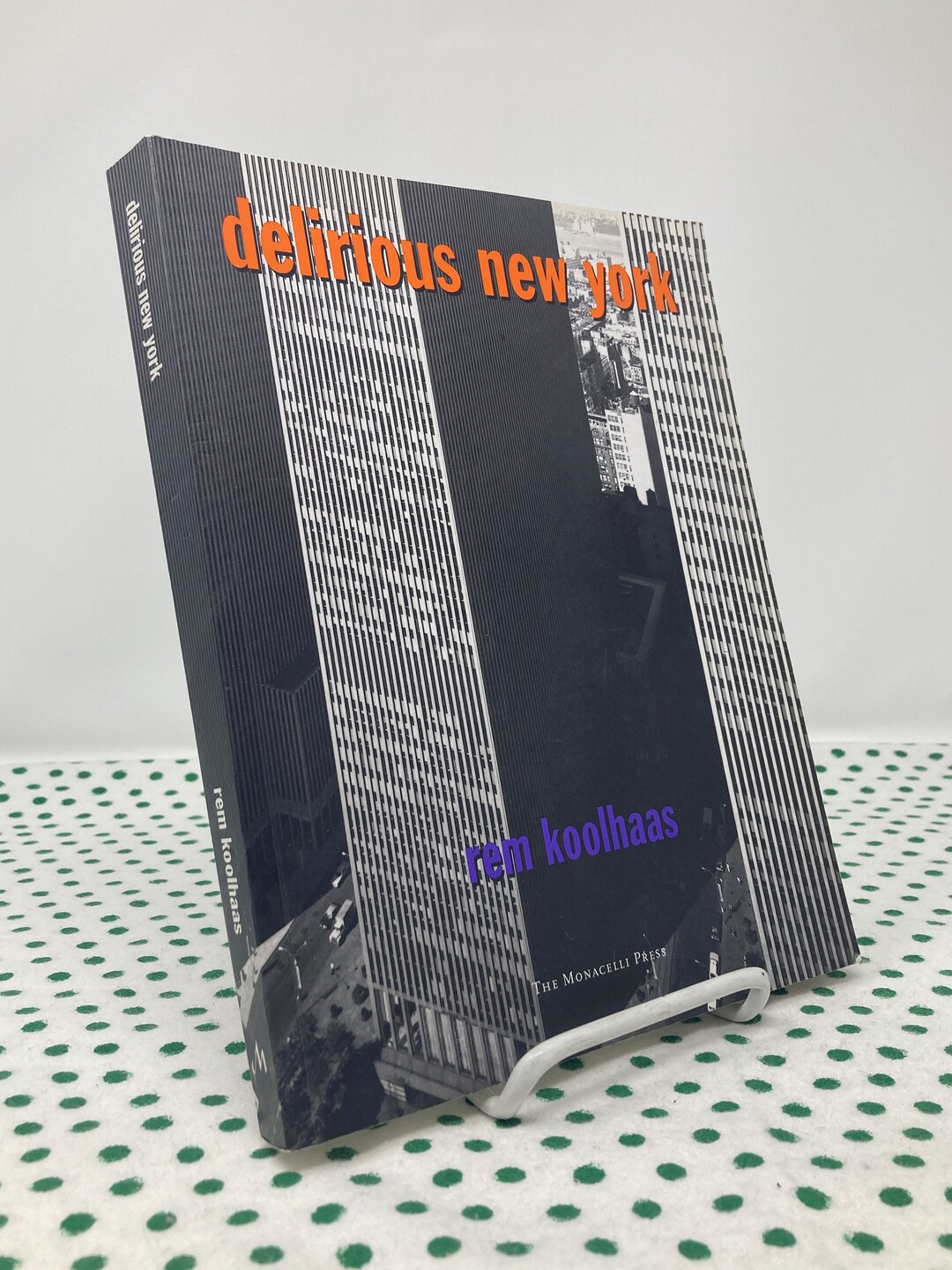 アート・デザイン・音楽 Delirious New York Delirious New York by Rem Koolhaas Vintage Softcover - Etsy