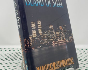 SIGNED Island of Steel by Stephen Paul Cohen 1st Edition vintage hardcover