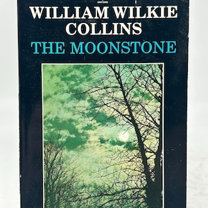 The Moonstone by William Wilkie Collins vintage paperback book 1988
