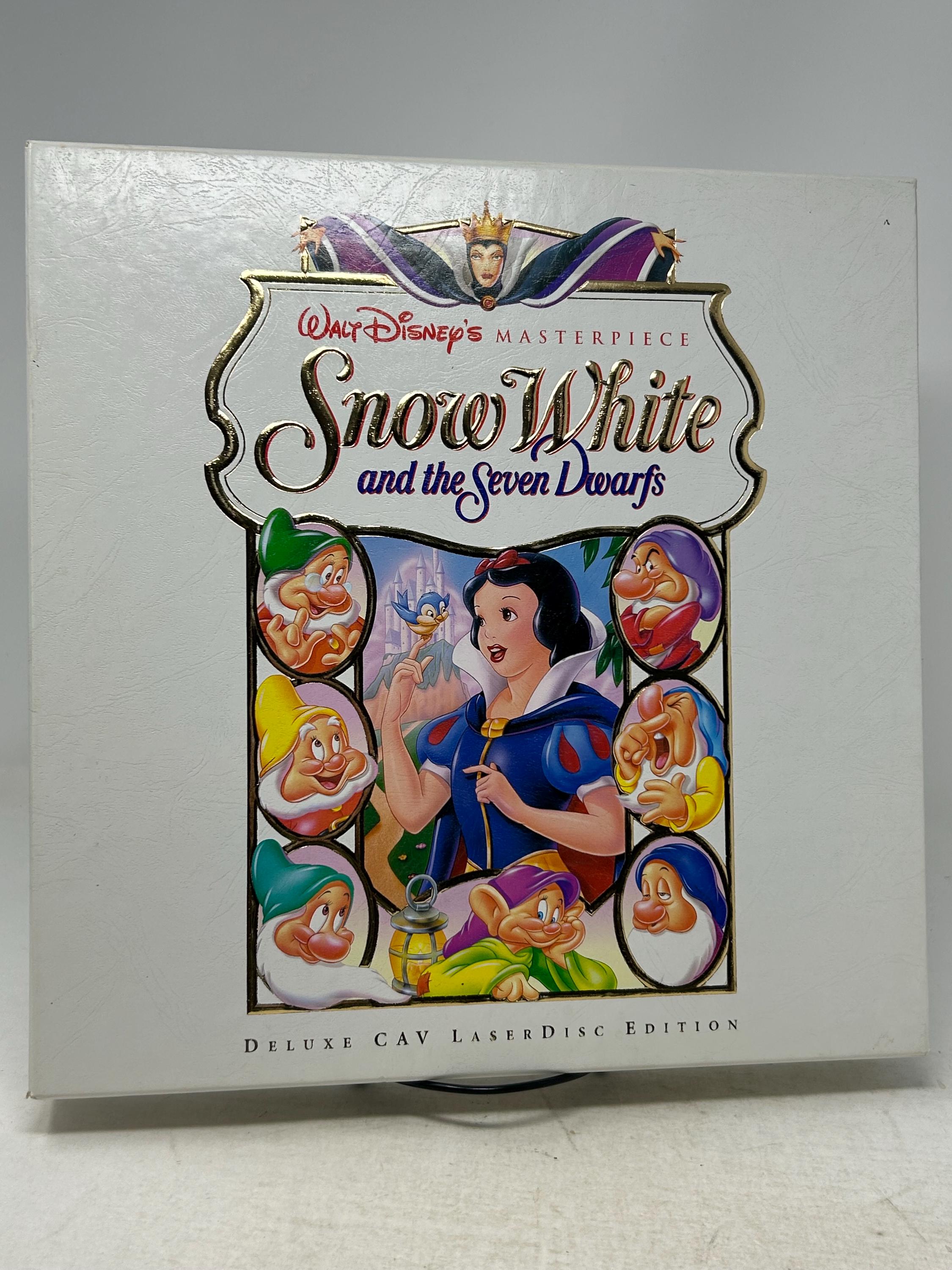 Laserdisc Snow White and the Seven Dwarfs Deluxe Box Set - Etsy