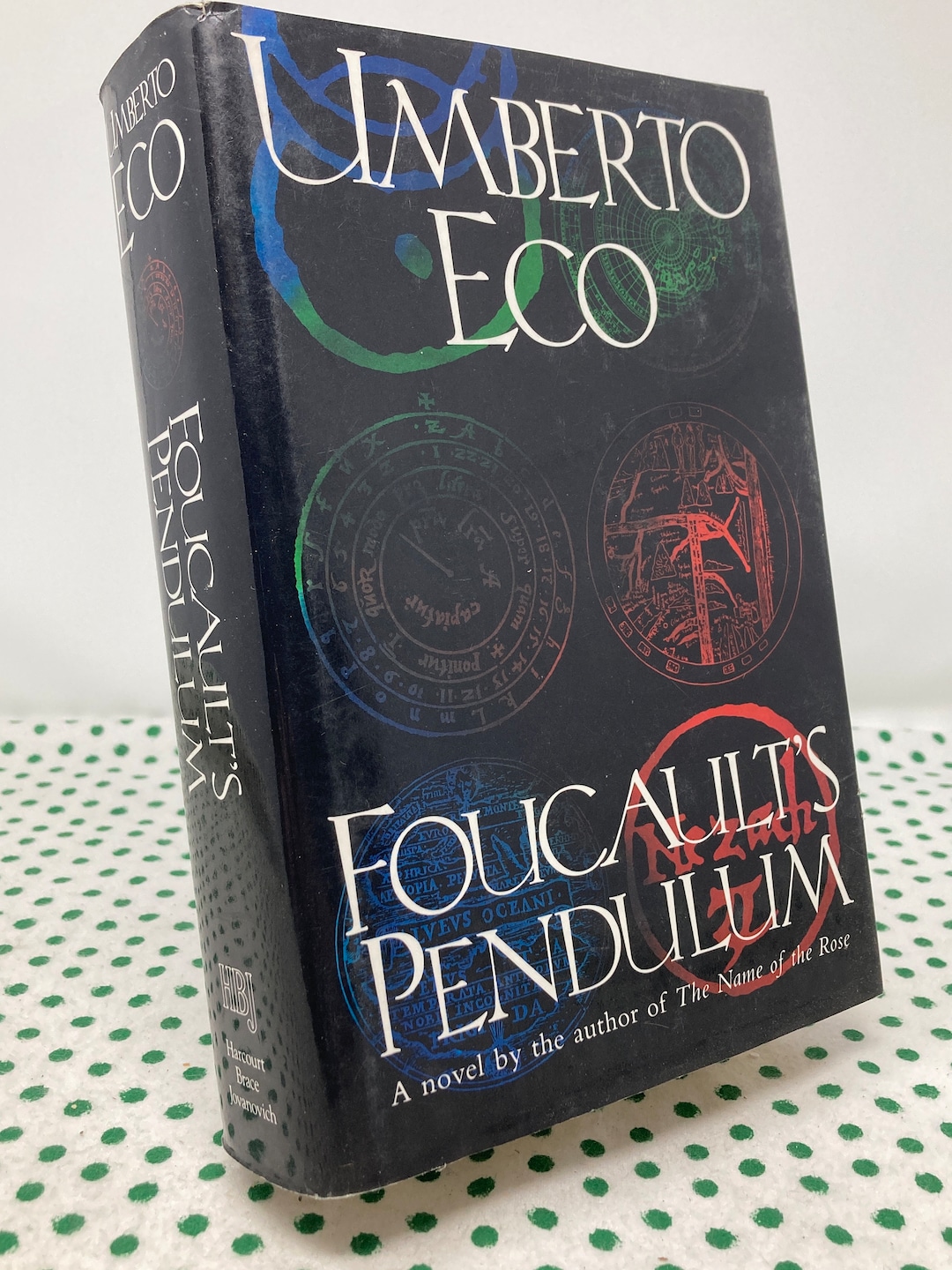Foucault's Pendulum by Umberto Eco Hardcover 1989 First Edition - Etsy