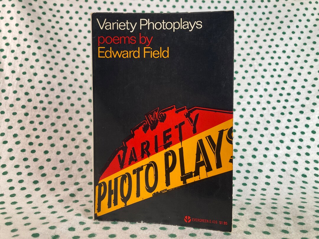 Variety Photoplays Poems by Edward Field Vintage Softcover - Etsy