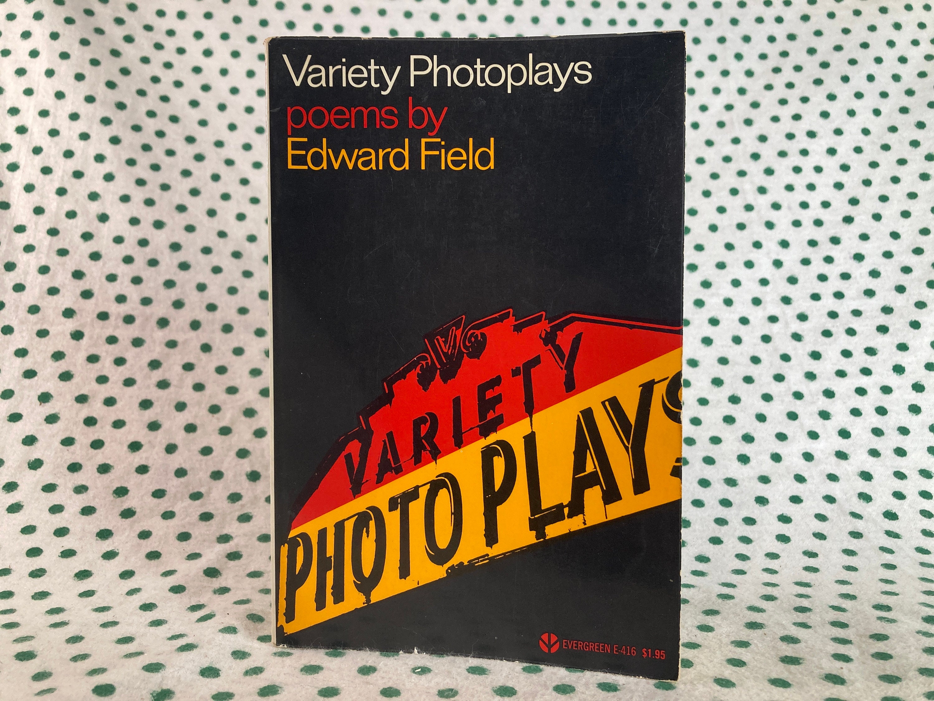 Variety Photoplays Poems by Edward Field Vintage Softcover - Etsy
