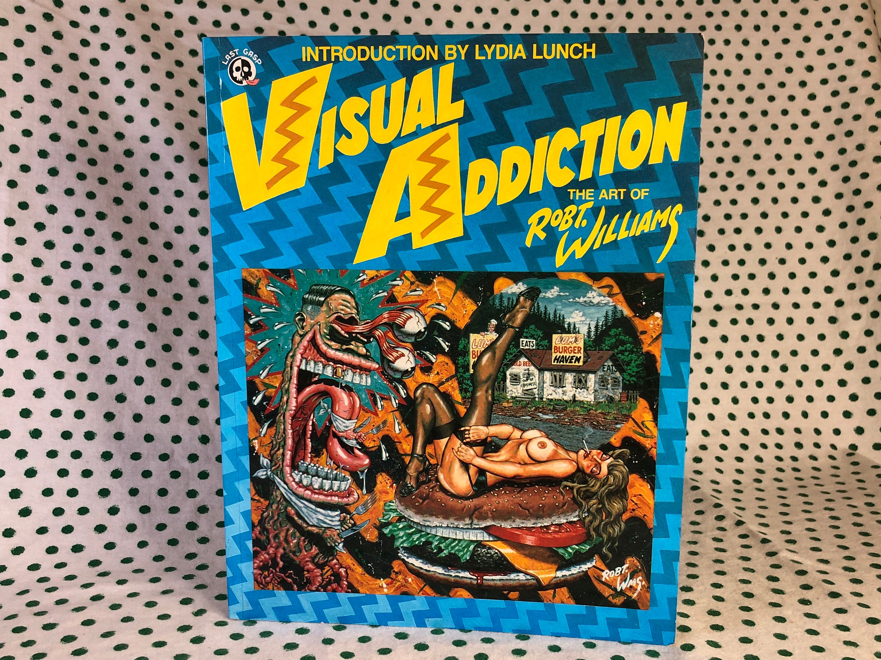VISUAL ADDICTION ROBT.Ｗilliams Visual Addiction the Art of Robt. Williams -softcover - Etsy