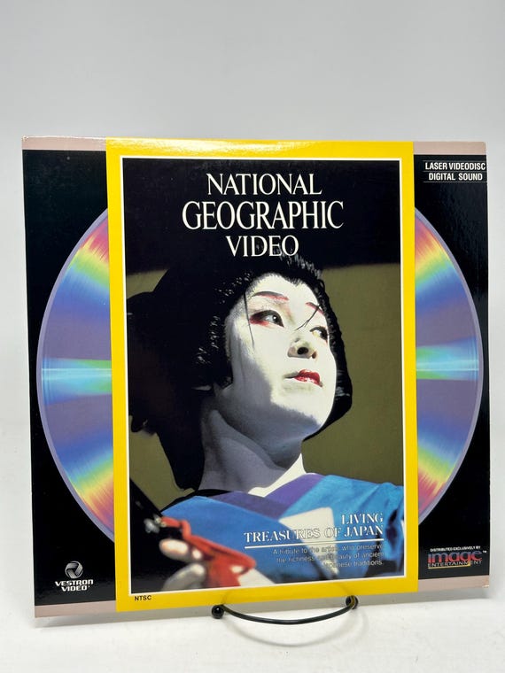Laserdisc Living Treasures of Japan Video by National Geographic