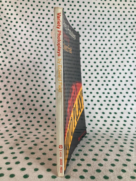 Variety Photoplays Poems by Edward Field Vintage Softcover - Etsy