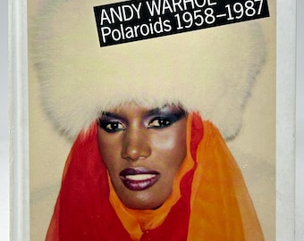 Andy Warhol Polaroids 1958-1987 hardcover coffee table art book