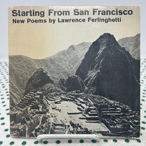 Starting From San Francisco by Lawrence Ferlinghetti vintage softcover 1961