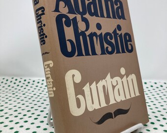 Vorhang von Agatha Christie, Vintage-Hardcover