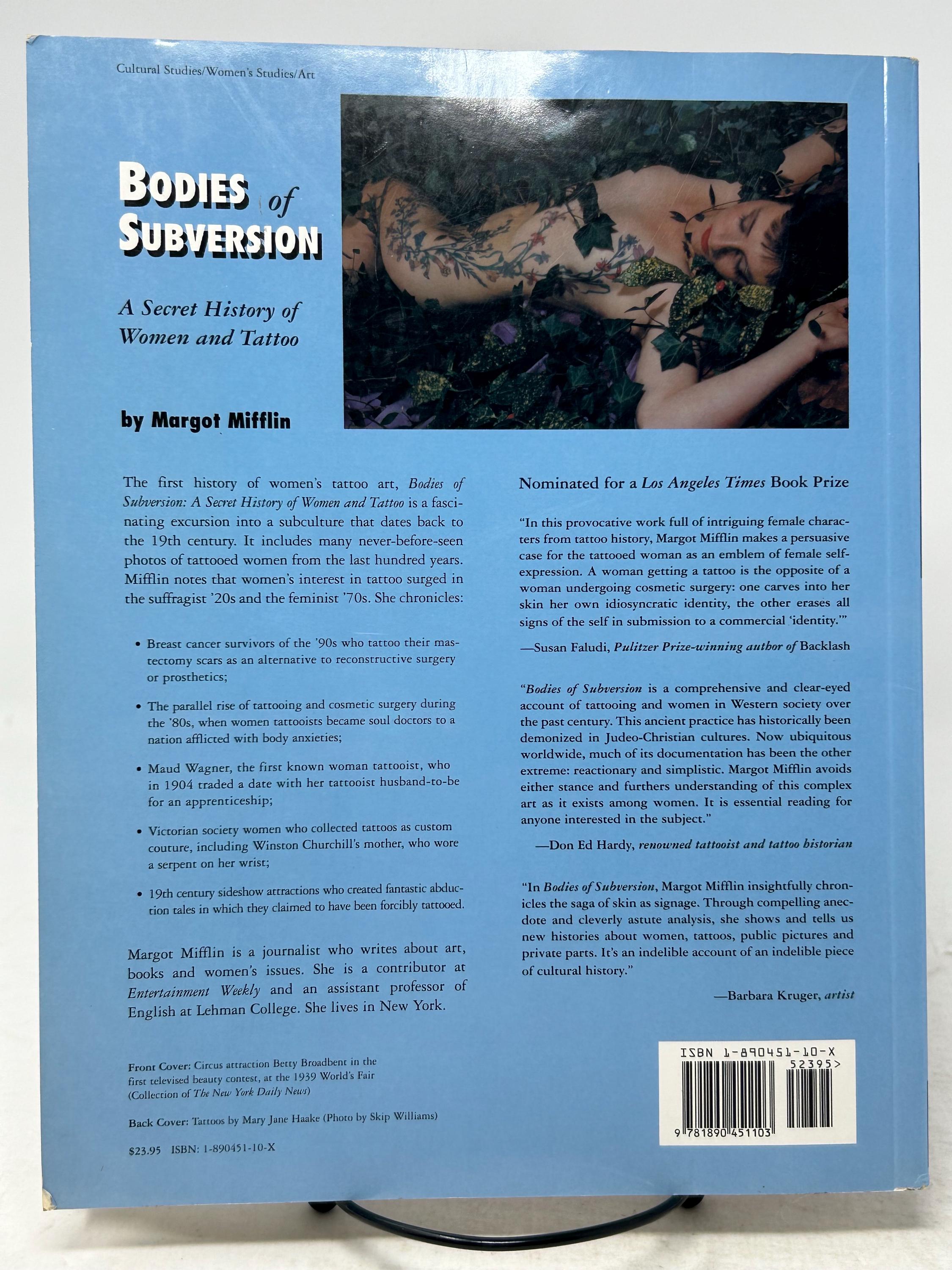 マーゴット・ミフリン著『Bodies of Subversion』女性とタトゥーの秘密 
