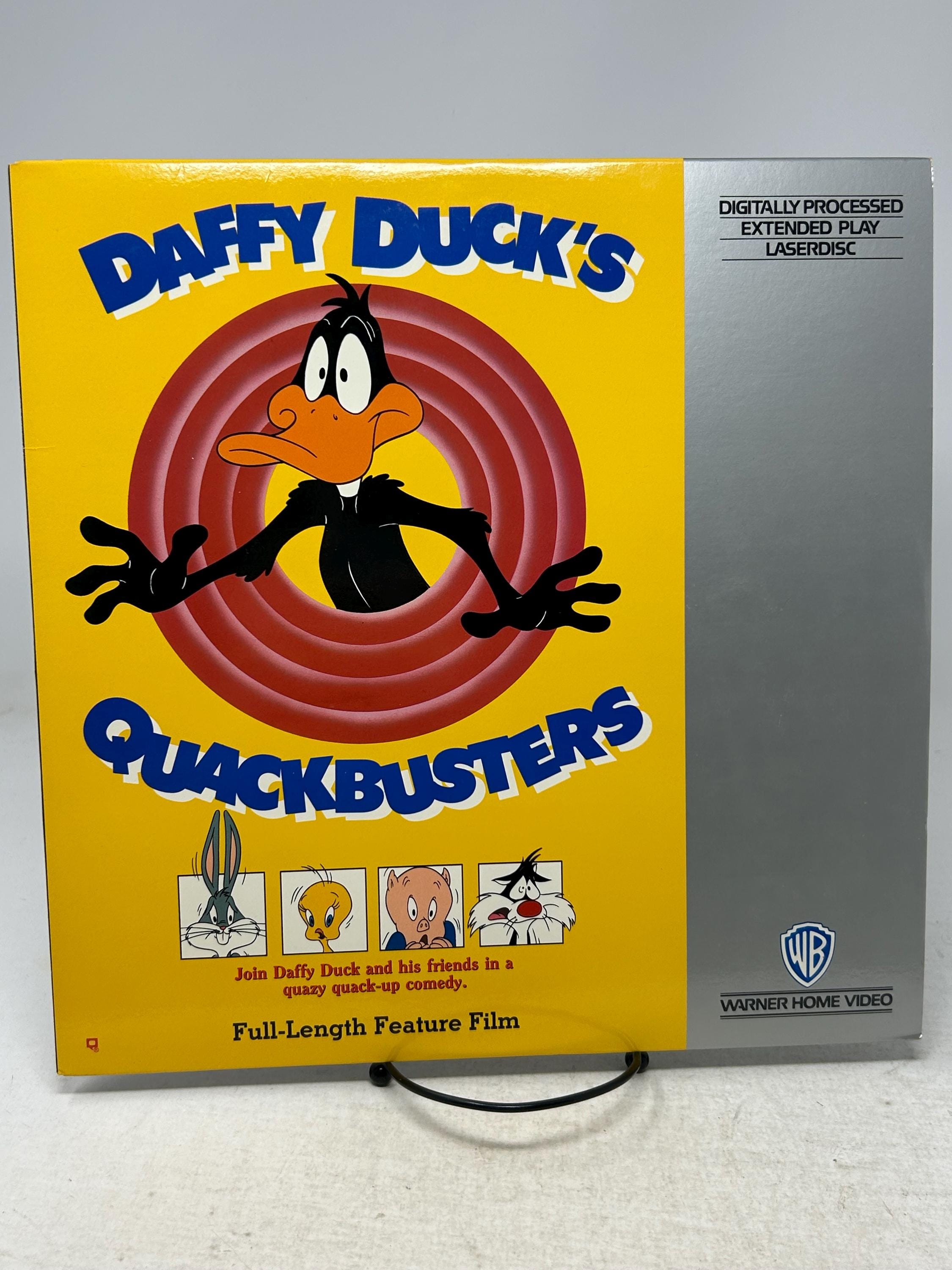 Laserdisc Daffy Duck's Quackbusters Movie - Etsy