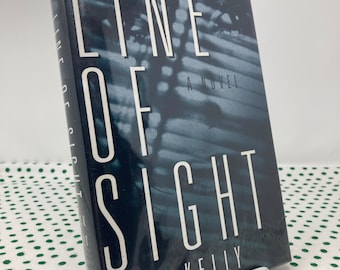 ONDERTEKENDE zichtlijn door Jack Kelly 1e editie vintage hardcover