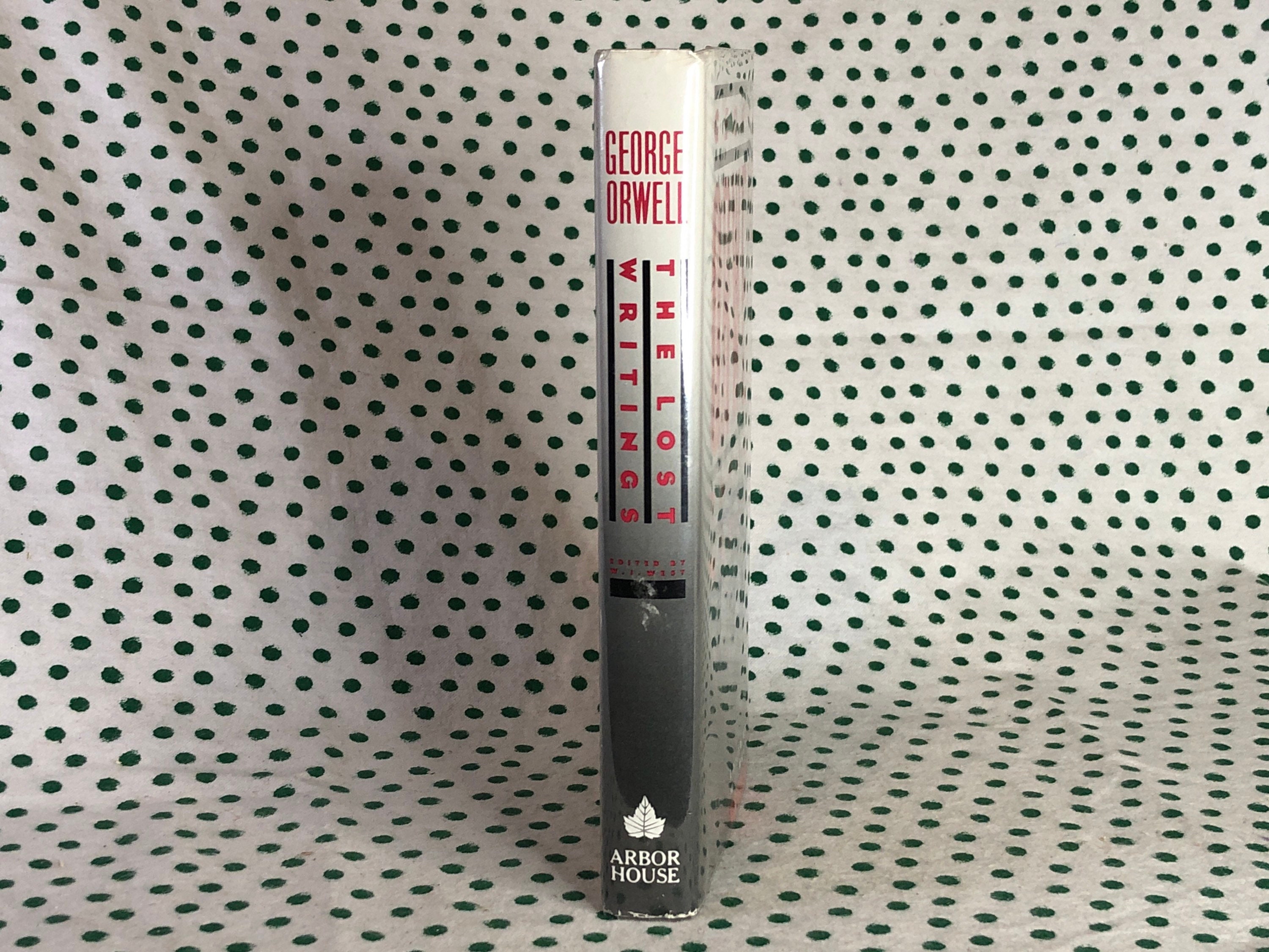 George Orwell the Lost Writings Hardcover - Etsy