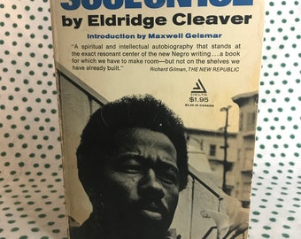 Soul on Ice by Eldridge Cleaver vintage paperback