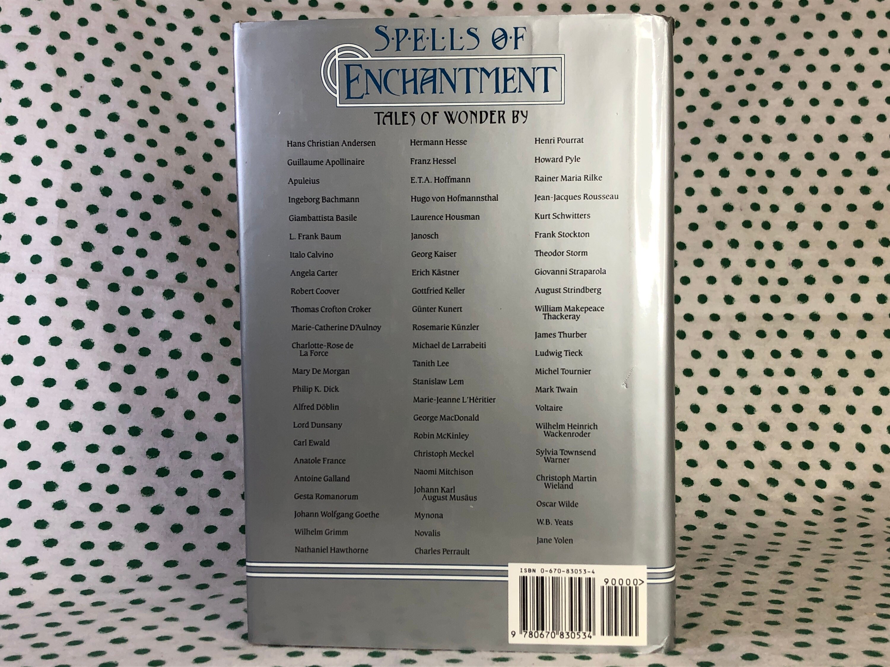 Spells of Enchantment: the Wondrous Fairy Tales of Western Culture Edited  by Jack Zipes Hardcover - Etsy, image size:3000x2250