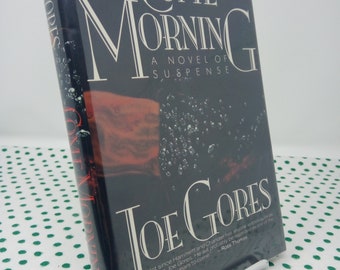 FIRMADO Come Morning de Joe Gores 1ª edición tapa dura