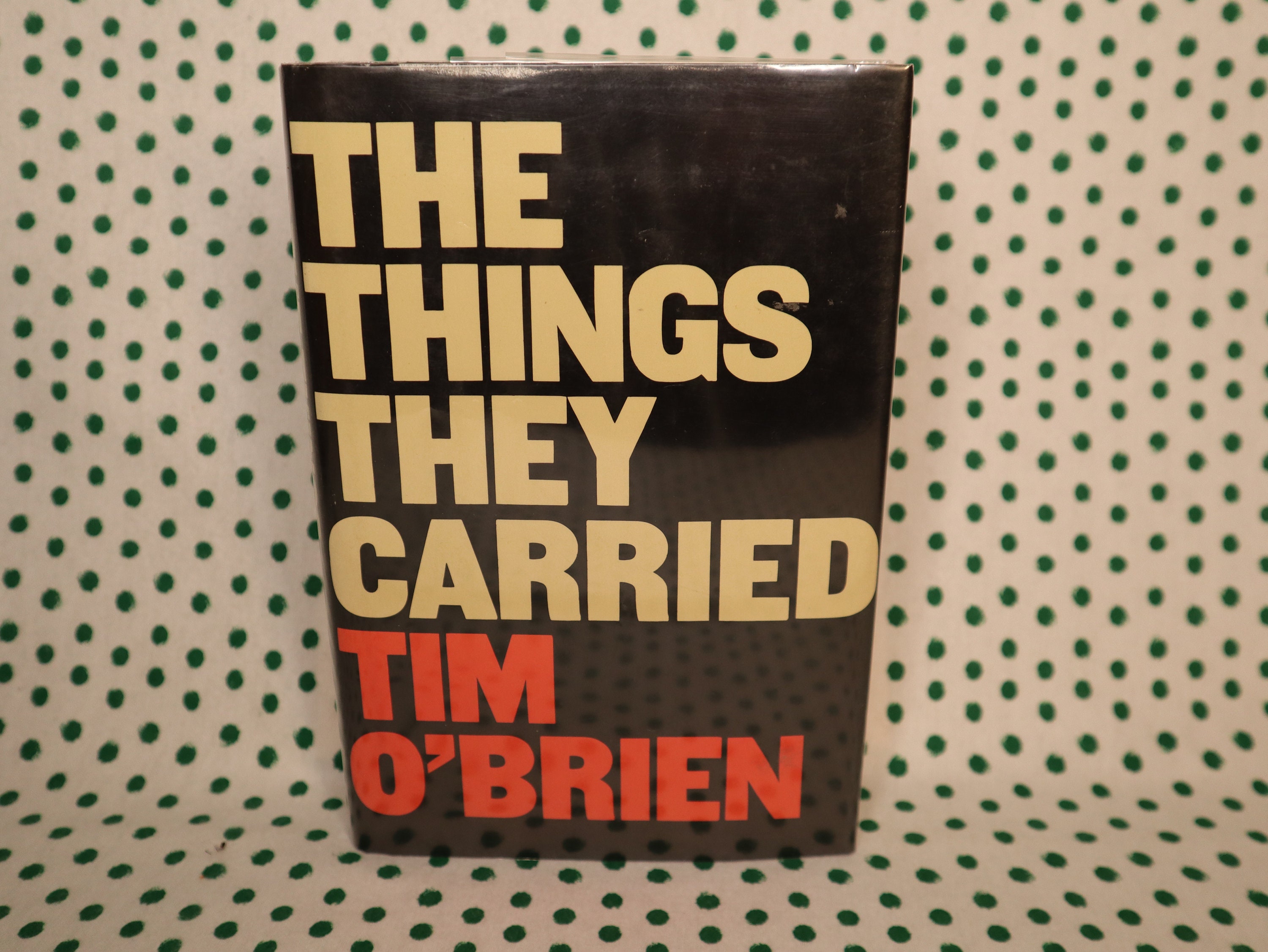The Things They Carried by Tim O'brien -first Edition - Etsy