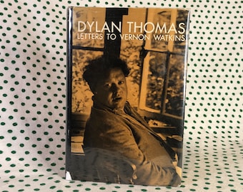 PRIMERA EDICIÓN Cartas a Vernon Watkins de Dylan Thomas Tapa dura New Directions