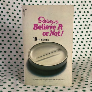 Ripley’s Believe It or Not 18th series paperback