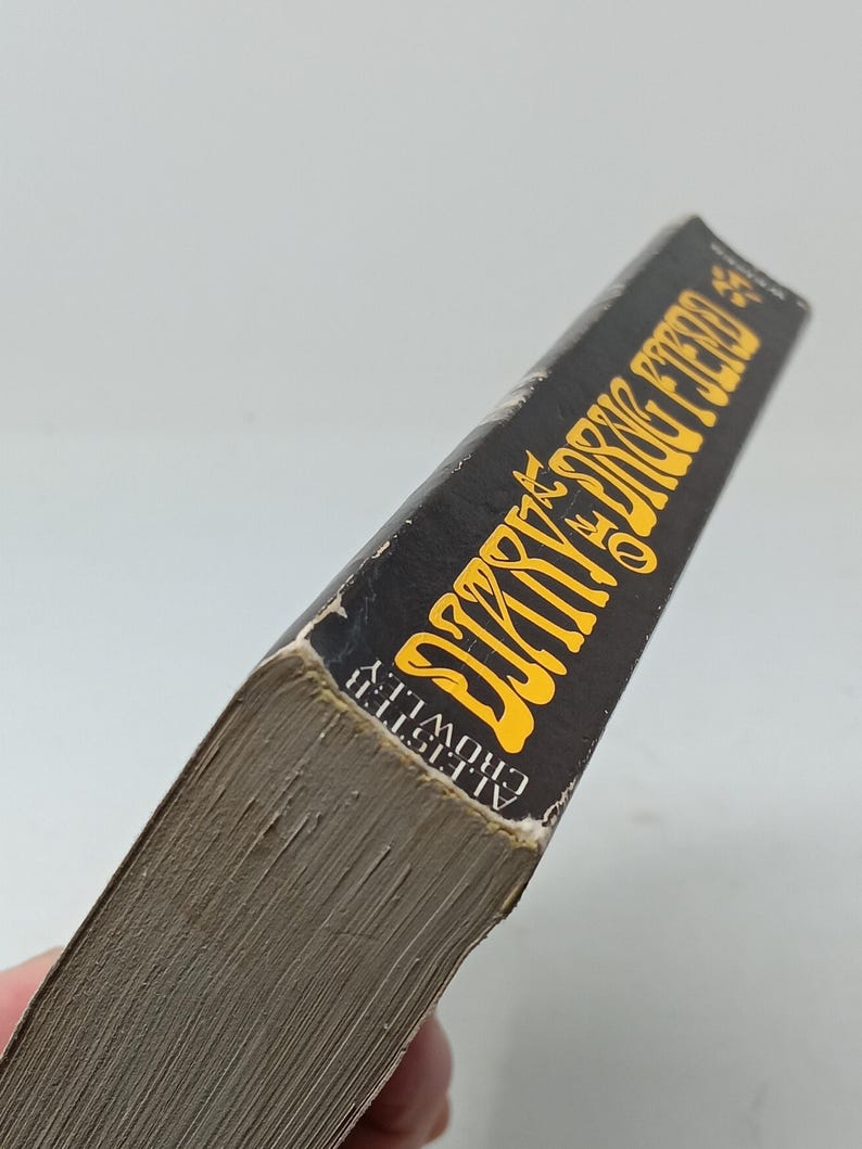 Books Without Text Diary of a Drug Fiend by Aleister Crowley Vintage Softcover Book - Etsy