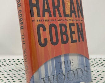 SIGNED The Woods by Harlan Coben 1st Edition hardcover