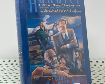 SIGNED The Girl Who Ran Off With Daddy by David Handler hardcover first edition
