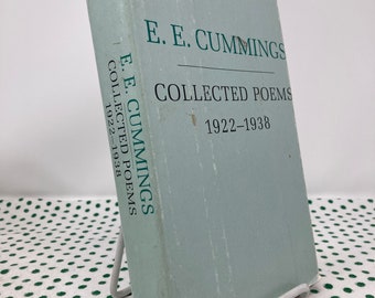 Collected Poems 1922-1938 by E.E. Cummings vintage hardcover