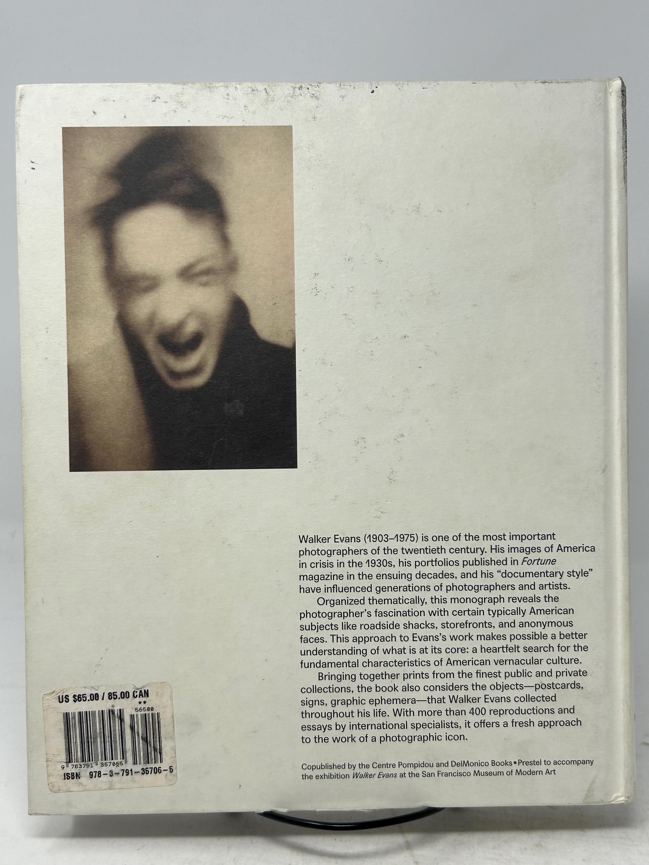 Walker Evans Hardcover Coffee Table Art Book Edited by Clement