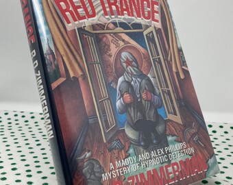 SIGNED Red Trance by R.D. Zimmerman 1st Edition vintage hardcover