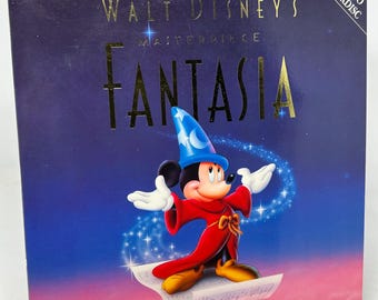 ディズニー　ファンタジア　レーザーディスク　ボックス ヴィンテージ ウォルト・ディズニー マスターピース ファンタジア