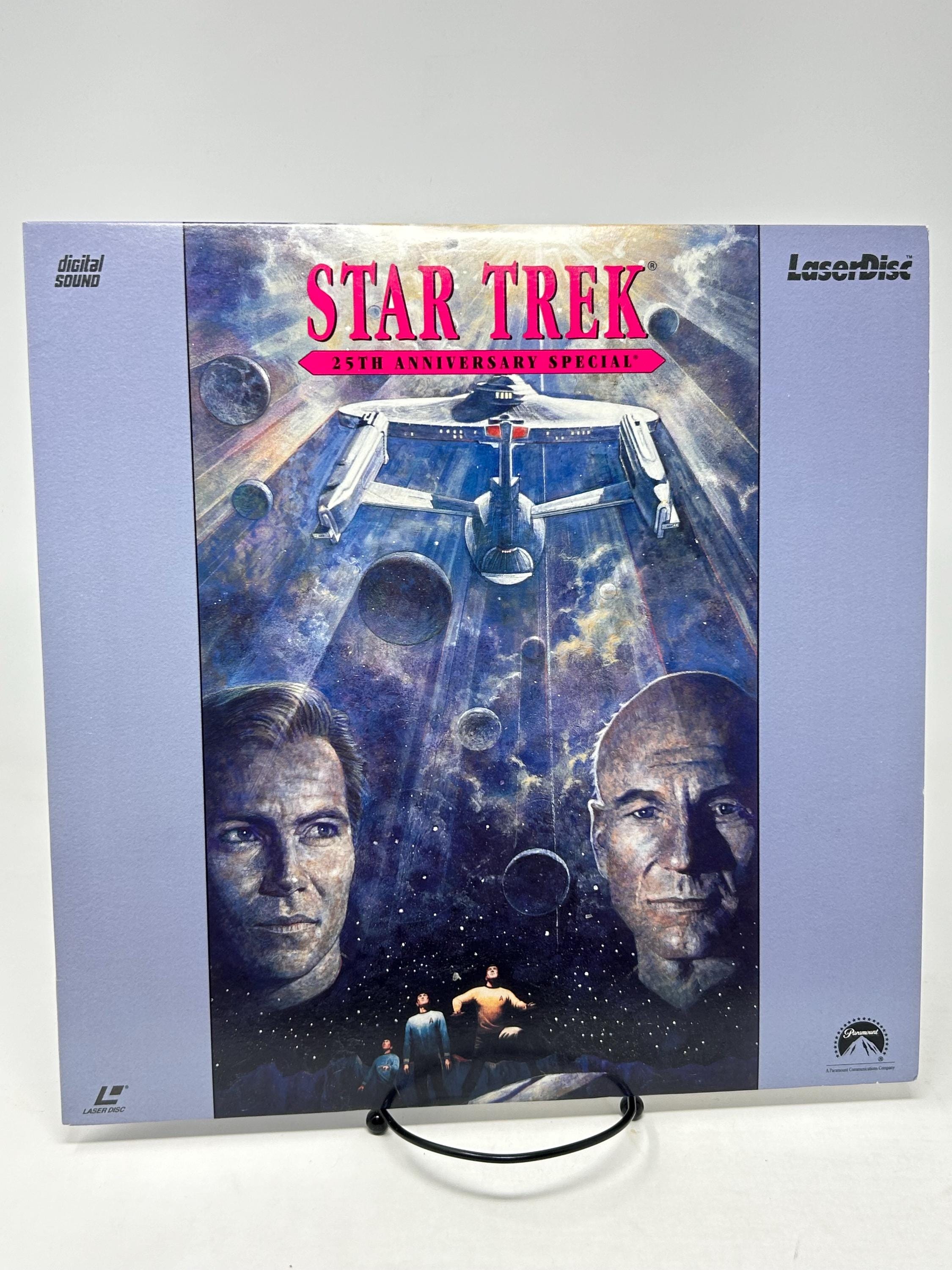 Laserdisc Star Trek 25th Anniversary Special - Etsy
