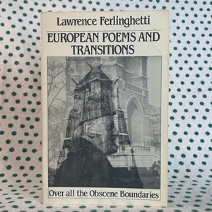 European Poems and Transitions by Lawrence Ferlinghetti Vintage Paperback