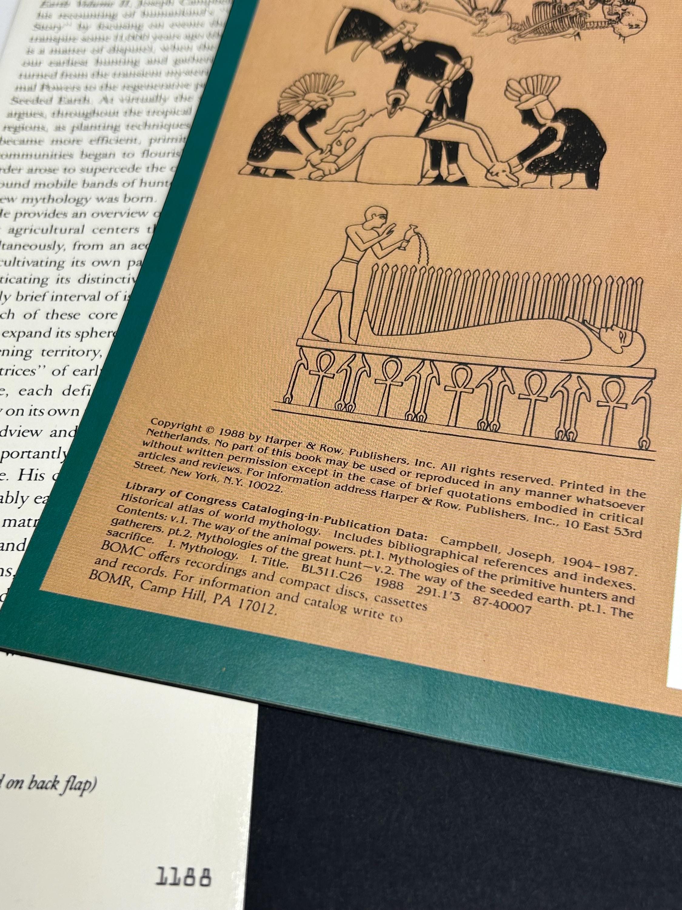 Joseph Campbell Volume II the Way of the Seeded Earth Part 1 the