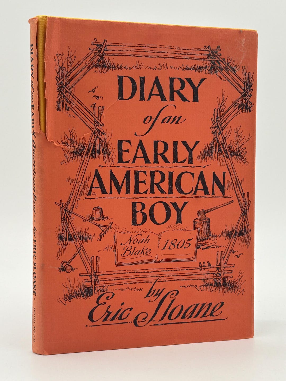 Diary of an Early American Boy: Noah Blake 1805 by Eric Sloane Vintage Hardcover Book 1962 - Etsy