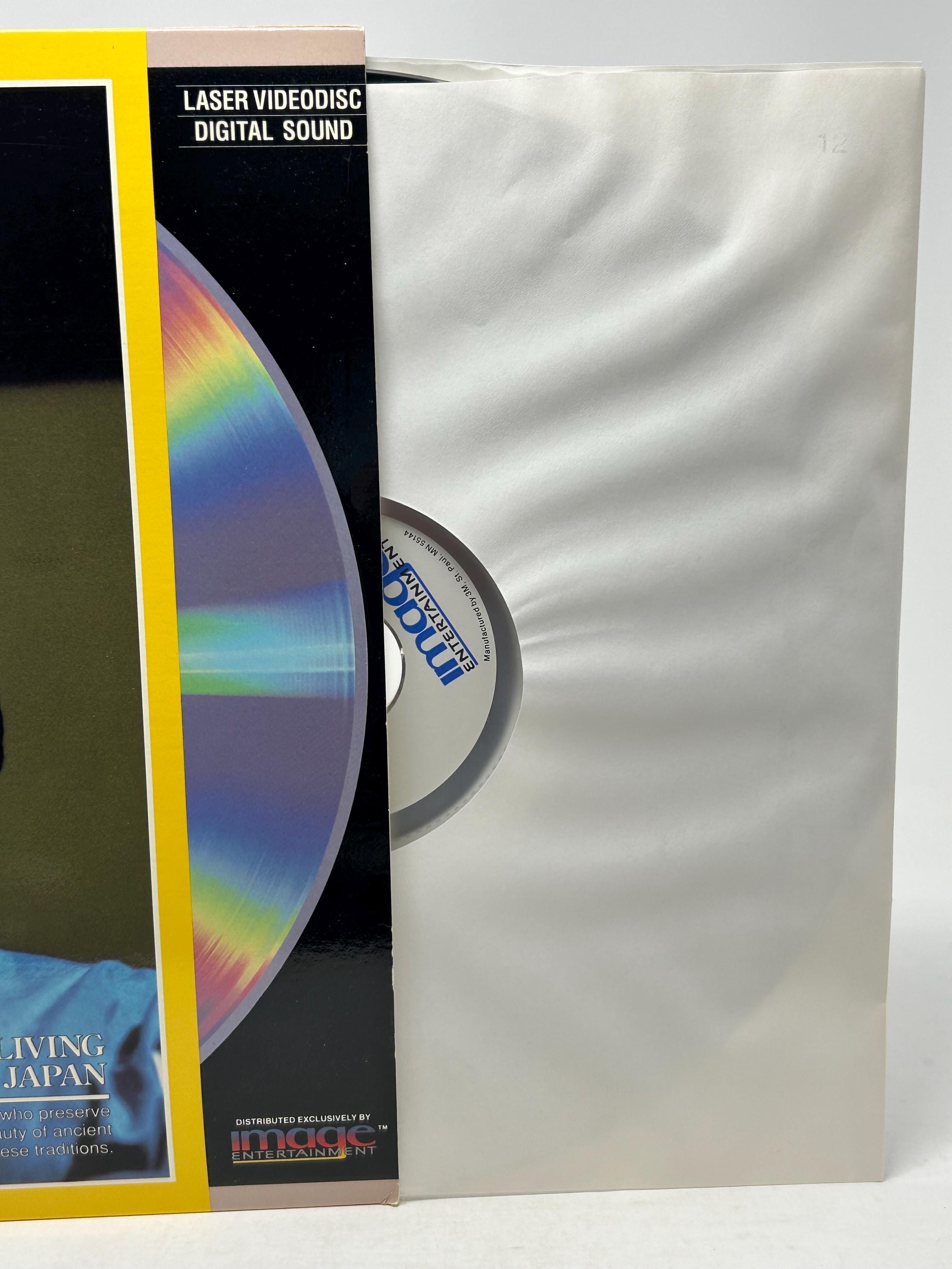 Laserdisc Living Treasures of Japan Video by National Geographic