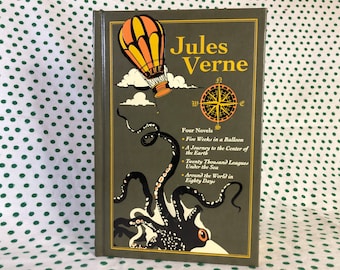 Jules Verne -4 novels in one book -Hardcover