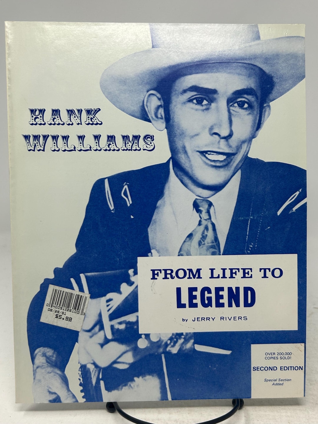 Jerry Rivers Hank Williams From Life to Legend by Jerry Rivers Vintage Softcover ...