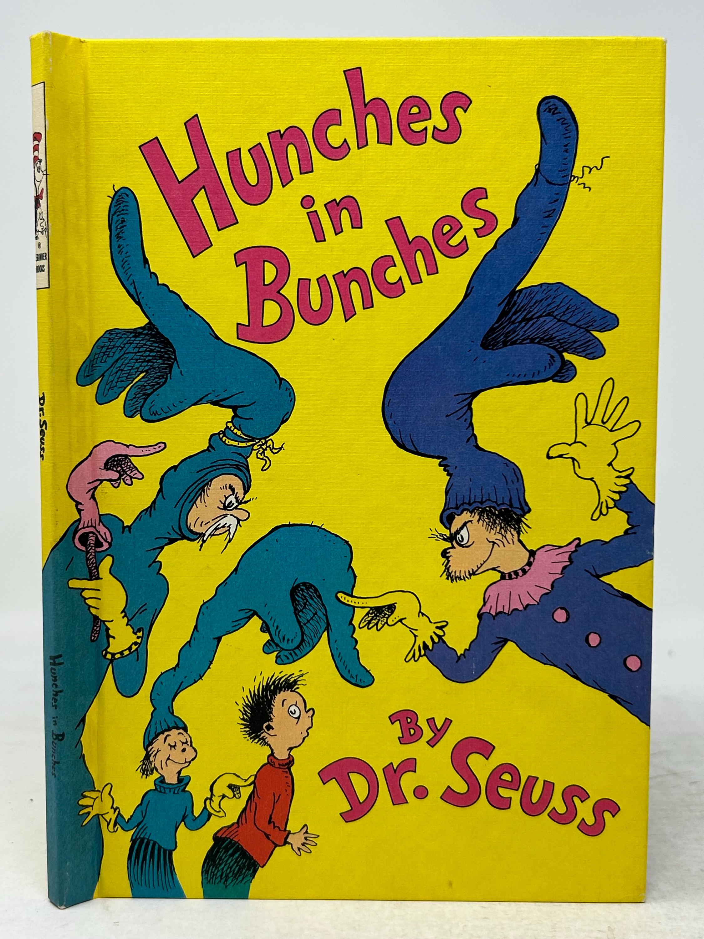 Hunches in Bunches by Dr. Seuss Vintage Hardcover Childrens Books