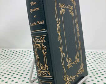 Couverture rigide de The Queen V Louis Riel The Notable Trials Library