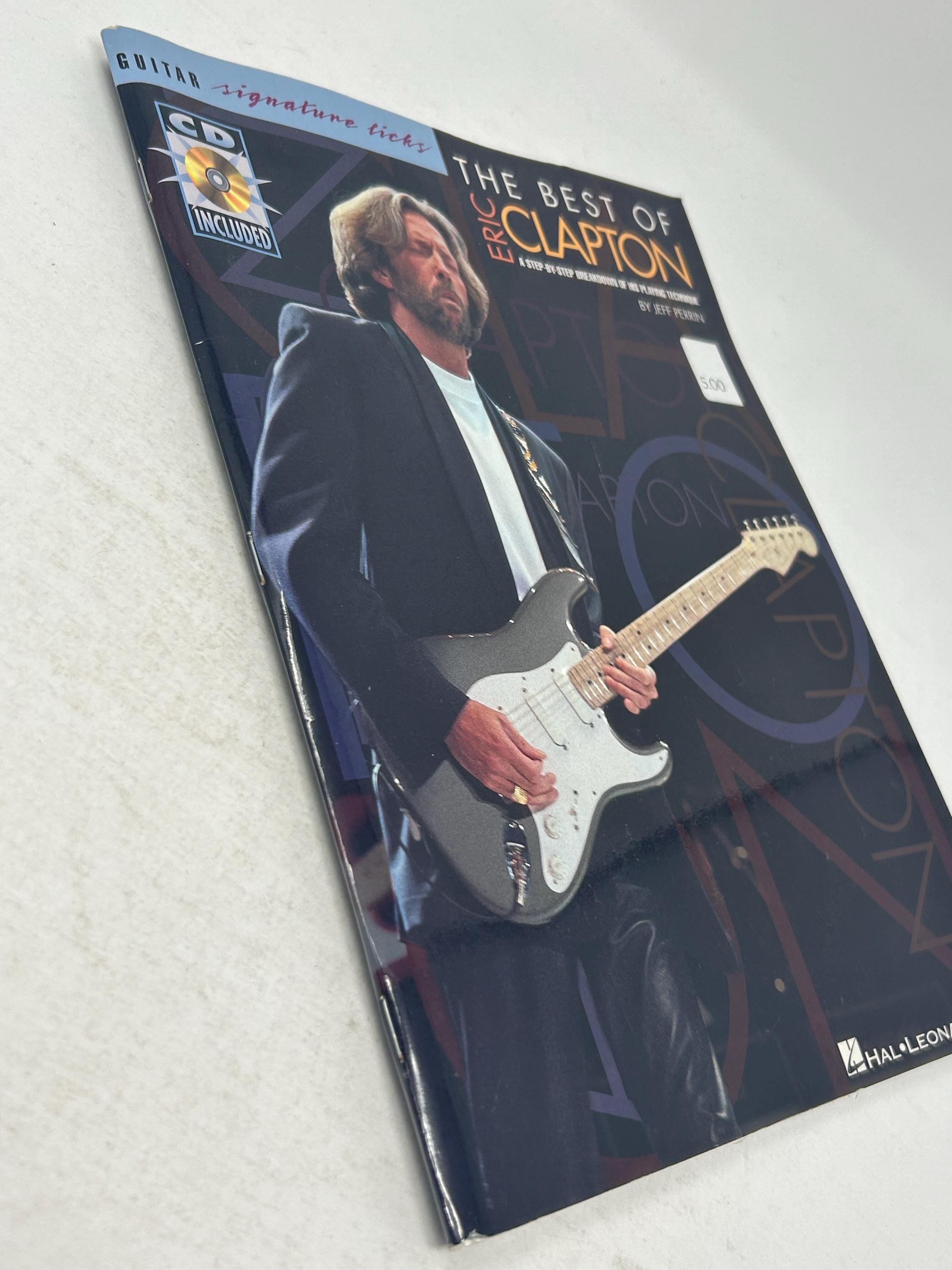 The Best of Eric Clapton Music Book With CD a Step by Step