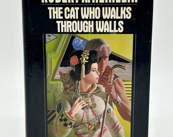 Il gatto che attraversa i muri di Robert A. Heinlein, prima edizione con copertina rigida, 1985.
