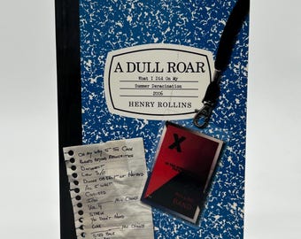 Un rugido sordo: Lo que hice en mi desarraigo de verano de 2006, de Henry Rollins, libro de tapa blanda antiguo de 2006.